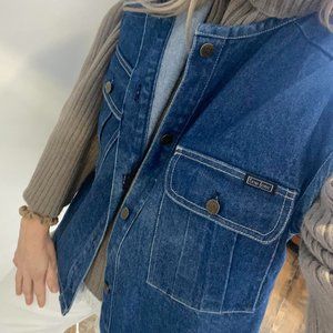 Vintage Denim Vest